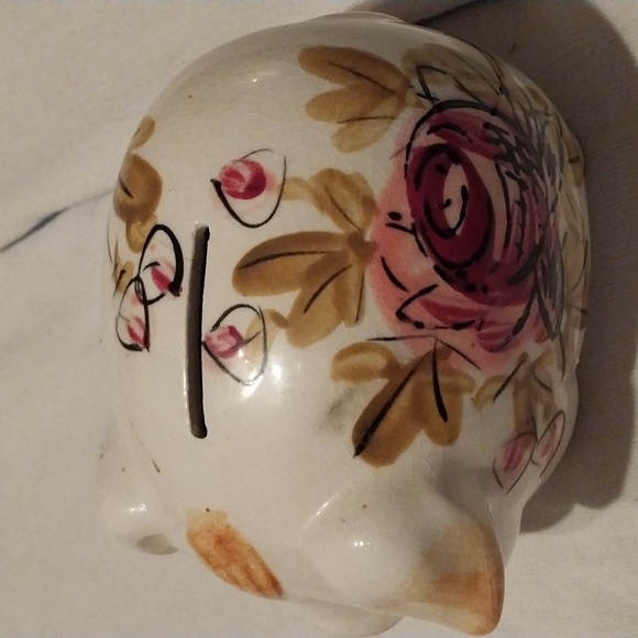 Ceramic piggy bank from Japan - Picture 3 of 8